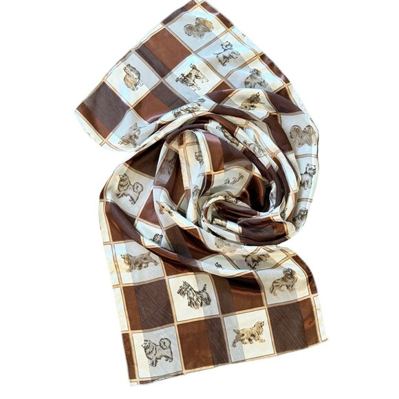 Vintage Accessories - Vintage Dog Scarf